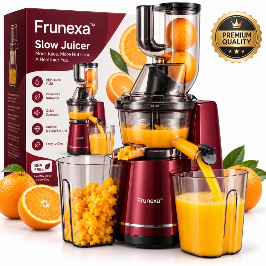 Frunexa™ šalto spaudimo sulčiaspūdė